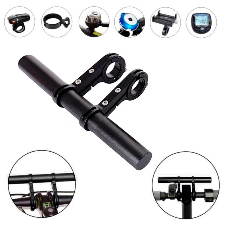 Manillar secundario 20cm negro