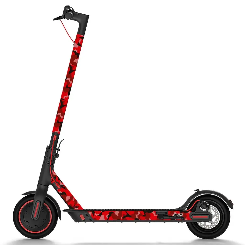 Vinilo Xiaomi M365 / PRO / MI3 Red Camo 