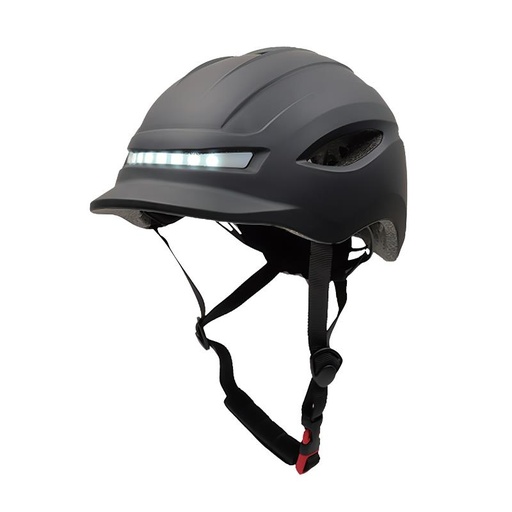 [CMM293] Casco con luz CP02 negro talla única
